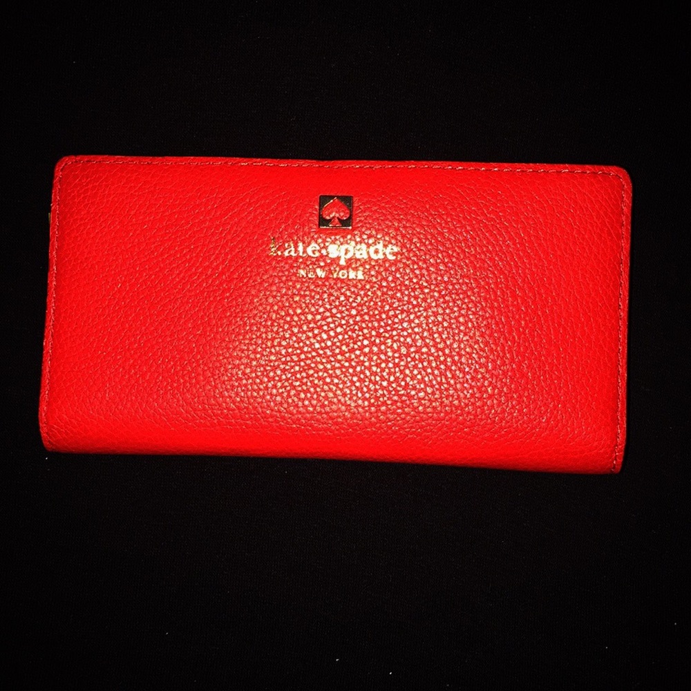 Kate Spade Stacy Red Wallet